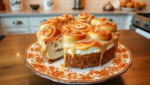 Cinnamon Roll Cheesecake