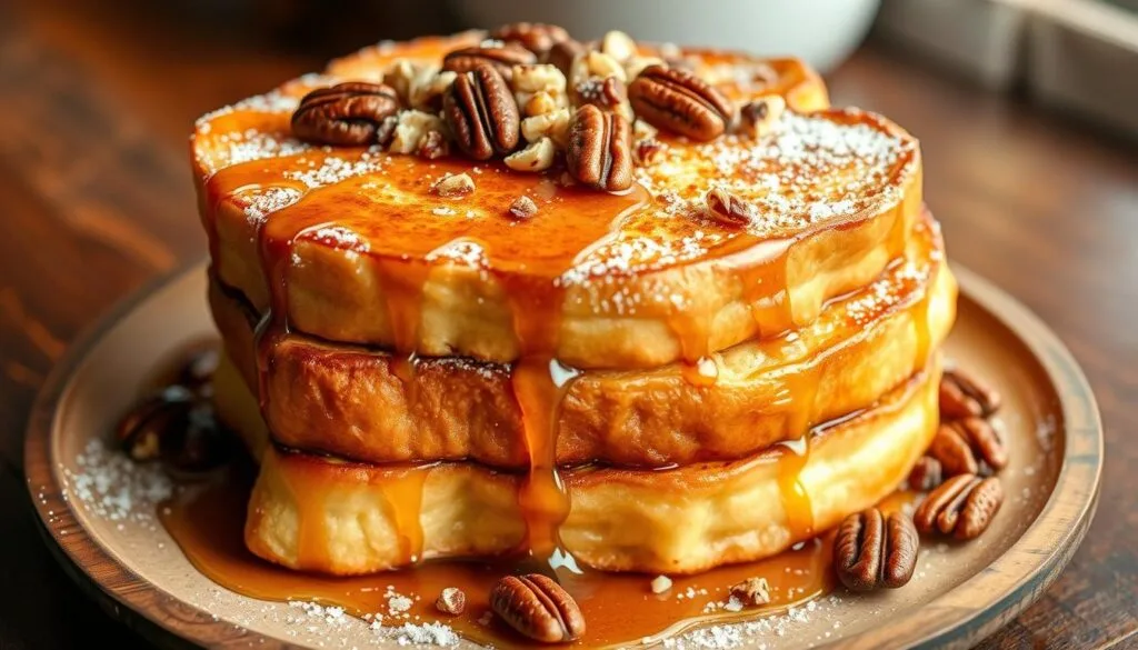 maple pecan French toast maple pecan French toast